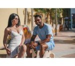 Trendy Harleem Rimless Men's Sunglasses - Gunmetal Blue