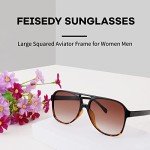 Retro 70s Plastic Aviator Sunglasses for Everyone