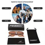 Retro Square Aviator Sunglasses for Men and Women