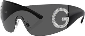 Dolce & Gabbana Women's Black Shield Sunglasses