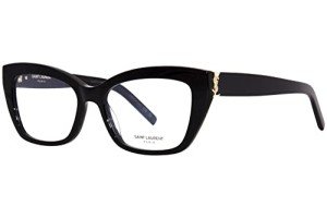 SAINT LAURENT Women's Black Cat Eye Sunglasses