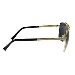 Versace VE 2238 Gold/Matte Black Rectangle Sunglasses
