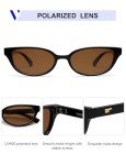 VANLINKER Retro 90s Polarized Sunglasses for All