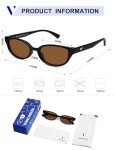 VANLINKER Retro 90s Polarized Sunglasses for All