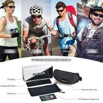 DEAFRAIN Polarized Sports Sunglasses for Outdoor Activities