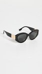 Burberry Women's Cat Eye Sunglasses in Black