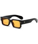 Thick Frame Square Sunglasses with UV400 Protection