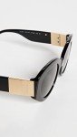 Burberry Women's Cat Eye Sunglasses in Black