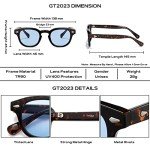 Round Vintage Retro Tinted Sunglasses for Everyone