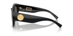 Versace Women's Black Frame Sunglasses with Grey Lenses