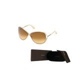 Tom Ford Miranda Rose Gold Geometric Sunglasses + Kit