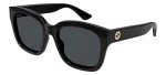 Gucci Women's Black Minimalist Sunglasses