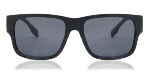 Burberry Matte Black Polarized Sunglasses BE 4358