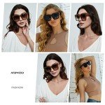 Andwood Oversized Retro Sunglasses - 2 Pack