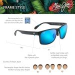 Maui Jim Red Sands Polarized Rectangular Sunglasses