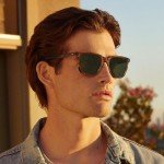 CARFIA Retro Polarized Sunglasses for Men