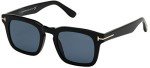 Tom Ford FT0751 Black Square Sunglasses for Men