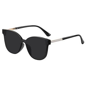 Chic Women's Square Frameless Sunglasses with UV Protection