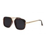 Trendy Women's Polarized Retro Aviator Sunglasses
