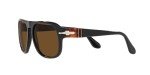 Persol Aviator Sunglasses Matte Dark Green/Brown Polarized