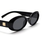 Trendy 90s Cat Eye Oval Sunglasses for Women