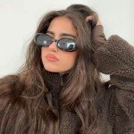 Trendy 90s Cat Eye Oval Sunglasses for Women