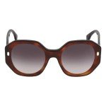 Fendi Gradient Smoke Geometric Women's Sunglasses