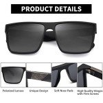 Jim Halo Retro Polarized UV400 Sunglasses