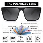 Jim Halo Retro Polarized UV400 Sunglasses