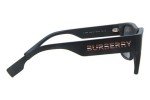 Burberry Matte Black Polarized Sunglasses BE 4358