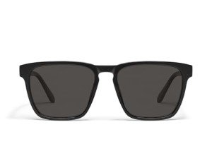 Quay Men's Polarized Square Sunglasses - Black