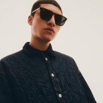 Quay Men's Polarized Square Sunglasses - Black