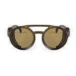 Retro Round Steampunk Sunglasses for Men and Women