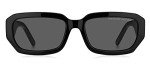 Marc Jacobs Women's Black/Grey MARC 614/S Sunglasses