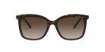Michael Kors Dark Tortoise Sunglasses with Gradient Lens