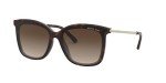 Michael Kors Dark Tortoise Sunglasses with Gradient Lens