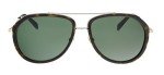 MCM Havana/Green Unisex Aviator Sunglasses 613