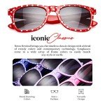 Vintage Polka Dot Sunglasses for Women - UV400