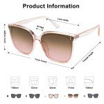 SOJOS Vintage Style Sunglasses for Men & Women