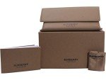 BURBERRY BE 4381 Sunglasses Black Light Blue