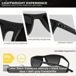 Lightweight Polarized Sunglasses with UV400 Protection