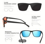 Lightweight Polarized Sunglasses with UV400 Protection