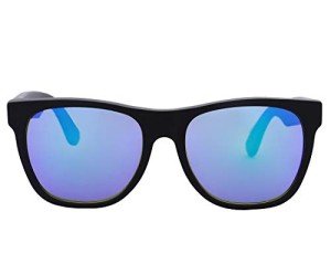 Women's Black/Rainbow Basic Designer Sunglasses