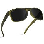 WearMe Pro Polarized Classic Square Sunglasses