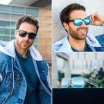 WearMe Pro Polarized Classic Square Sunglasses