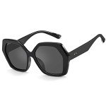 ZENOTTIC Retro Oversized Hexagonal Sunglasses for Women