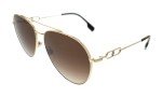 Burberry BE 3128 Light Gold Sunglasses