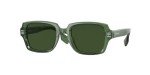 BURBERRY Eldon Rectangular Green Sunglasses for Men