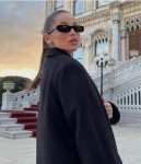 Stylish Narrow Cat Eye Sunglasses for Women