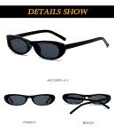 Stylish Narrow Cat Eye Sunglasses for Women
